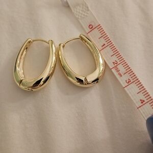 NWT 18k GOLD PLATED EARRINGS